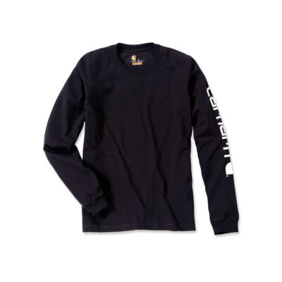 Carhartt Sleeve logo long sleeve black Size S