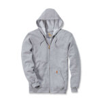 Carhartt Zip Hooded sweatshirt heather gray Size 2XL