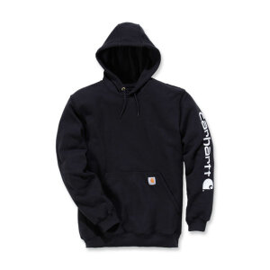 Carhartt Sleeve logo hoodie black Size 2XL
