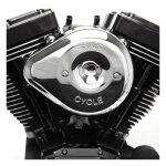 S&S Stealth, teardrop air cleaner kit. Chrome