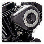 S&S Stealth, carbon teardrop air cleaner kit