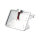 CPV, slide-in license plate bracket. Side mount, polished