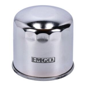 Emgo spin on oil filter chrome