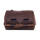 LongRide, roll bag waxed cotton narrow. Brown wax