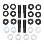 Emgo shock absorbers black shrouds