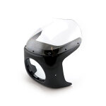 Mid-size headlamp fairing for side-mount 7" headlamps