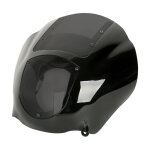 Quarter fairing kit, with dark tinted windshield