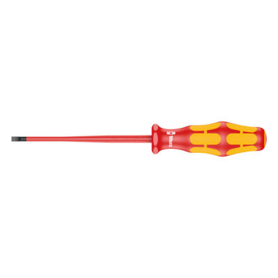 Wera screwdriver VDE Insulated for Slotted screws