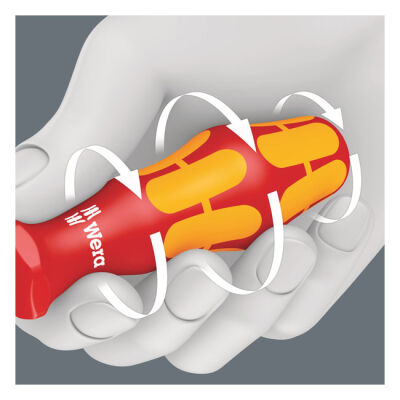 Wera screwdriver VDE Insulated for Slotted screws