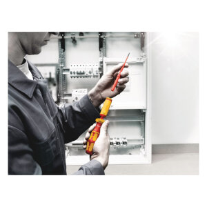 Wera compact inter-changeable screwdriver shaft slotted