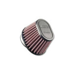 DNA OV-series universal air filter oval rubber top