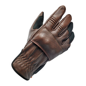 Biltwell Borrego gloves chocolate/black CE appr. Size XS