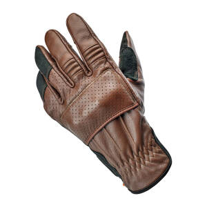 Biltwell Borrego gloves chocolate/black CE appr. Size S