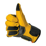 Biltwell Borrego gloves gold/black CE appr. Size S