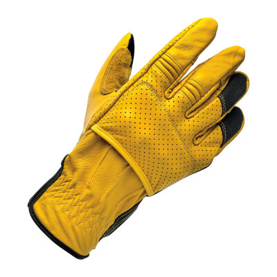 Biltwell Borrego gloves gold/black CE appr. Size M