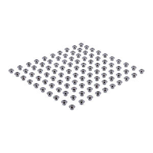 GW 1/2-20 X 3/8 Buttonhead bolt chrome