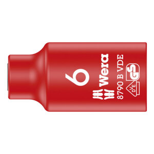 Wera Zyklop drive sockets 3/8" VDE 8790B