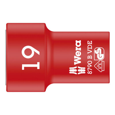 Wera Zyklop drive sockets 3/8" VDE 8790B