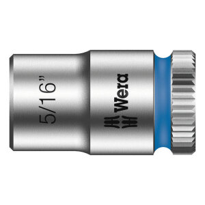 Wera Zyklop 1/4" socket - US sizes 5/16"