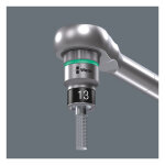 Wera Zyklop 1/4" socket with holding function - Metric 4.5