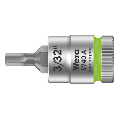 Wera Zyklop 1/4" Hex socket bit - US sizes