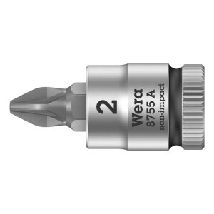 Wera Zyklop 1/4" Pozidriv socket bit