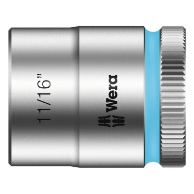Wera Zyklop 3/8" socket - US size 11/16"