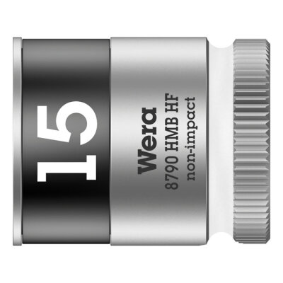 Wera Zyklop 3/8" socket with holding function - Metric 15.0