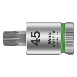 Wera Zyklop 3/8" Torx® socket bit TX45 with holding function