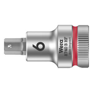 Wera Zyklop 3/8" Hex socket bit with holding function Metric