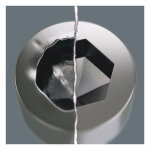 Wera Zyklop 3/8" Hex socket bit with holding function Metric