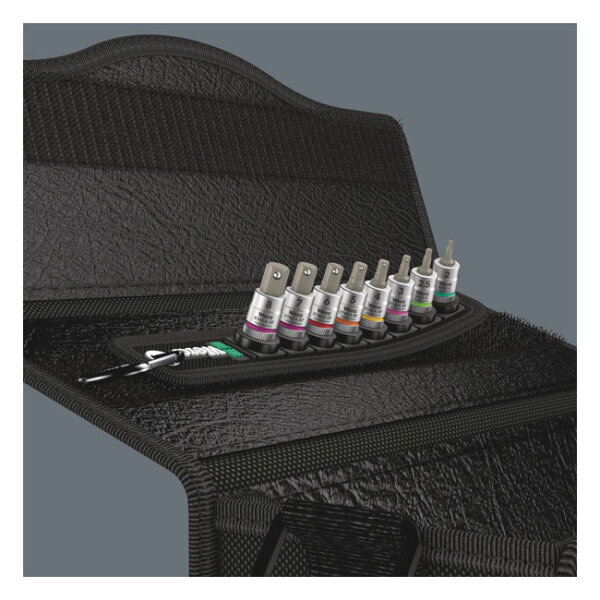 Wera socket belt with 3/8" drive Hex sockets - Metric