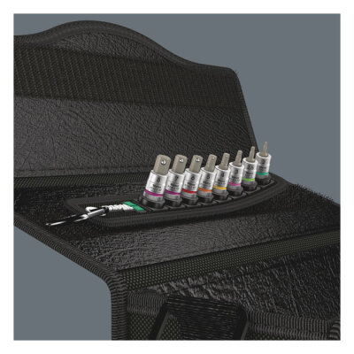 Wera socket belt with 3/8" drive Hex sockets - Metric