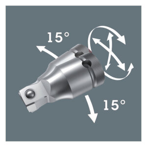 Wera Zyklop 3/8" wobble extension