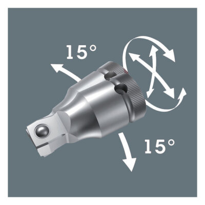 Wera Zyklop 3/8" wobble extension