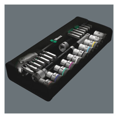 Wera Zyklop speed ratchet kit 1/2" drive - US sizes