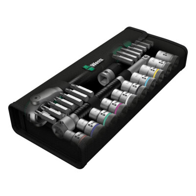 Wera Zyklop speed ratchet kit 1/2" drive - US sizes