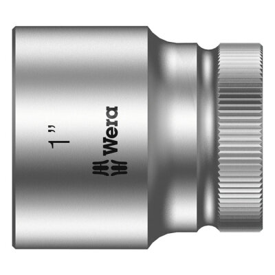 Wera Zyklop 1/2" socket - US sizes 1"