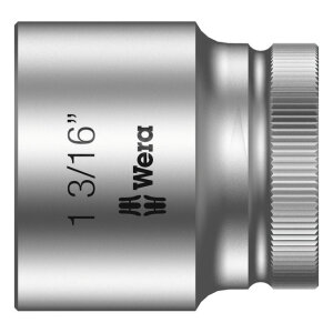Wera Zyklop 1/2" socket - US sizes 1-3/16"