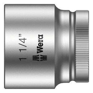Wera Zyklop 1/2" socket - US sizes 1-1/4"
