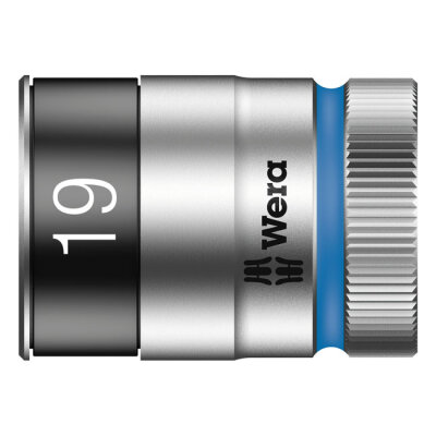 Wera Zyklop 1/2" socket with holding function - Metric 19.0