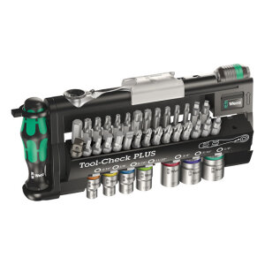 Wera tool-check plus imperial 1/4" drive - US sizes