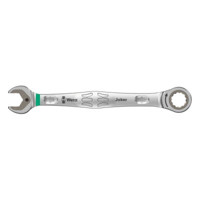 Wera ratcheting wrench open/ box end 1/2" Joker - US sizes