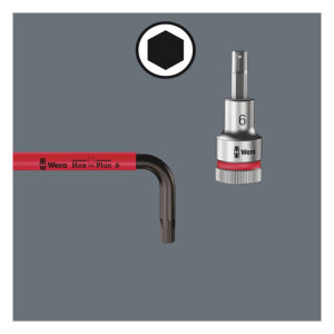 Wera hex key multicolor bright green - Metric 2.5