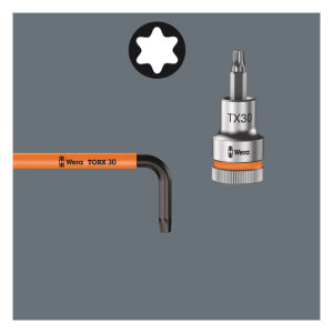 Wera Torx® key multicolor bright yellow - TX15