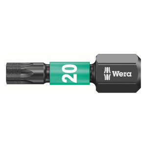 Wera 1/4" bit for Torx® screws Impaktor TX20