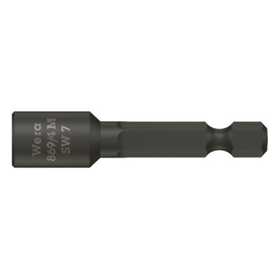 Wera 1/4" drive nutsetter - Metric 7.0