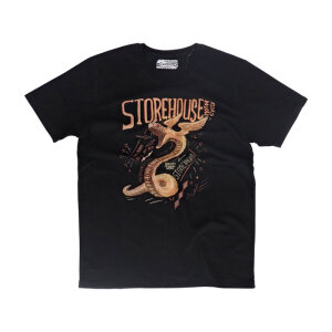 MCS Snakebite t-shirt black Size 2XL