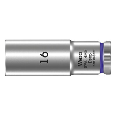 Wera, deep socket size 16mm