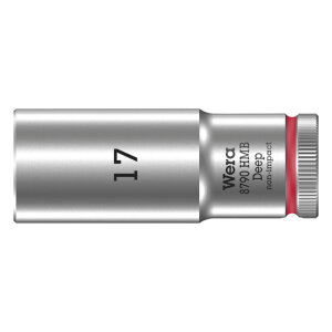 Wera, deep socket size 17mm